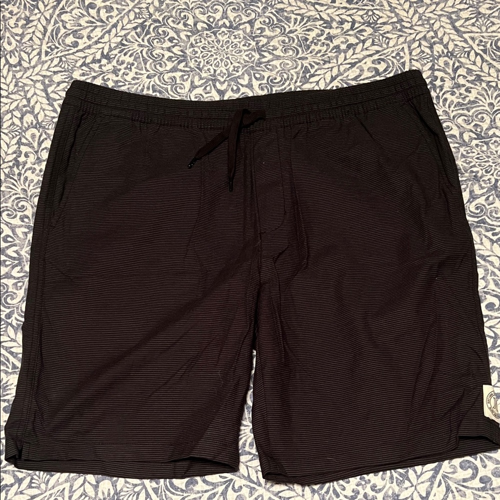 Hurley Charcoal Pinstripe Shorts